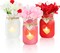 3 Pcs Mason Jar Centerpiece Table Decorations for Dining Table Decor Farmhouse Coffee Table Decor Table Centerpieces for Dining Room Kitchen Living Bathroom